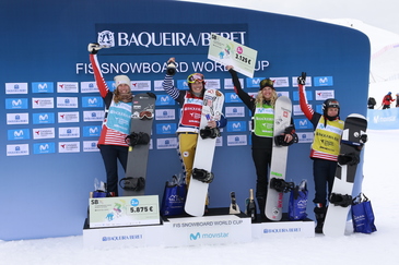 Baqueira Beret, the venue of a thrilling FIS Snowboard Cross World Cup with victories for Eva Samkova (CZE) and Alessandro Haemmerle (AUT)